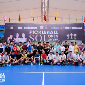 tinh thần thể thao rực cháy tại pickleball sol open 2025