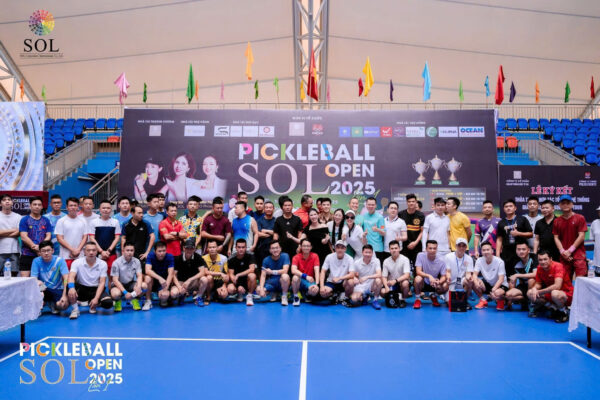 tinh thần thể thao rực cháy tại pickleball sol open 2025