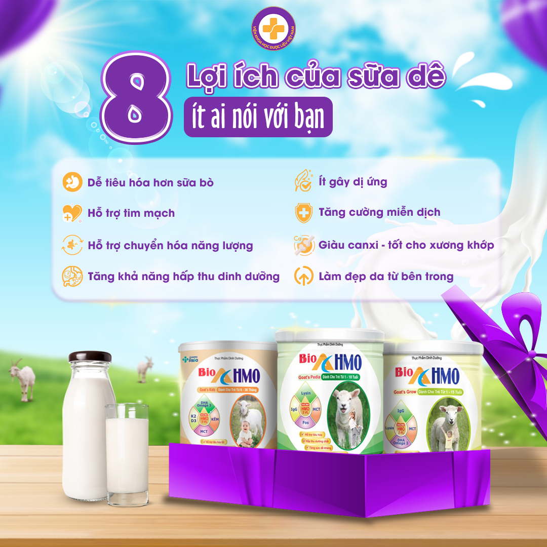 Từ châu Âu đến Việt Nam: vì sao sữa dê BioHMO trở thành lựa chọn hàng đầu của mẹ hiện đại?