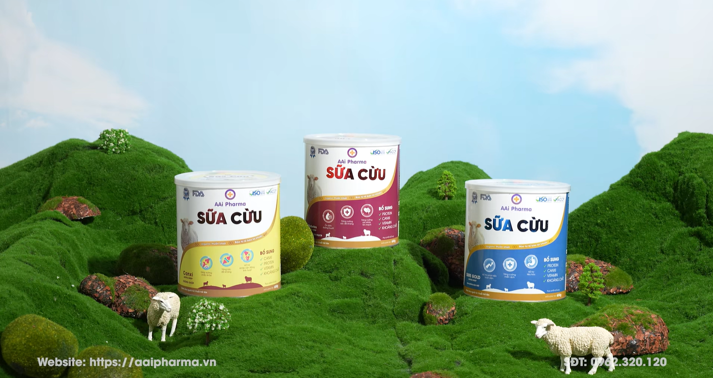 Sữa Cừu Organic – Giải pháp “lành – sạch – dễ hấp thu” cho người bận rộn -  AAiPharma