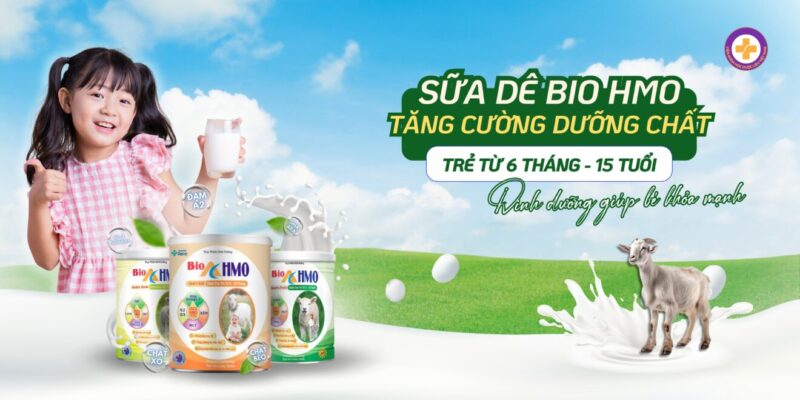Sữa Dê BIOHMO - Sữa cho sức mạnh toàn diện