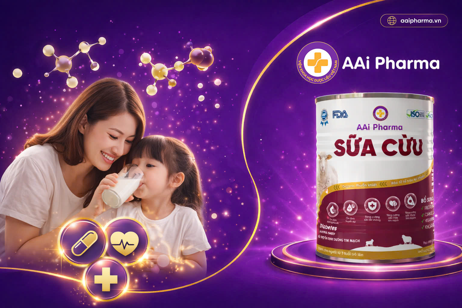 ảnh sữa cừu aaipharma