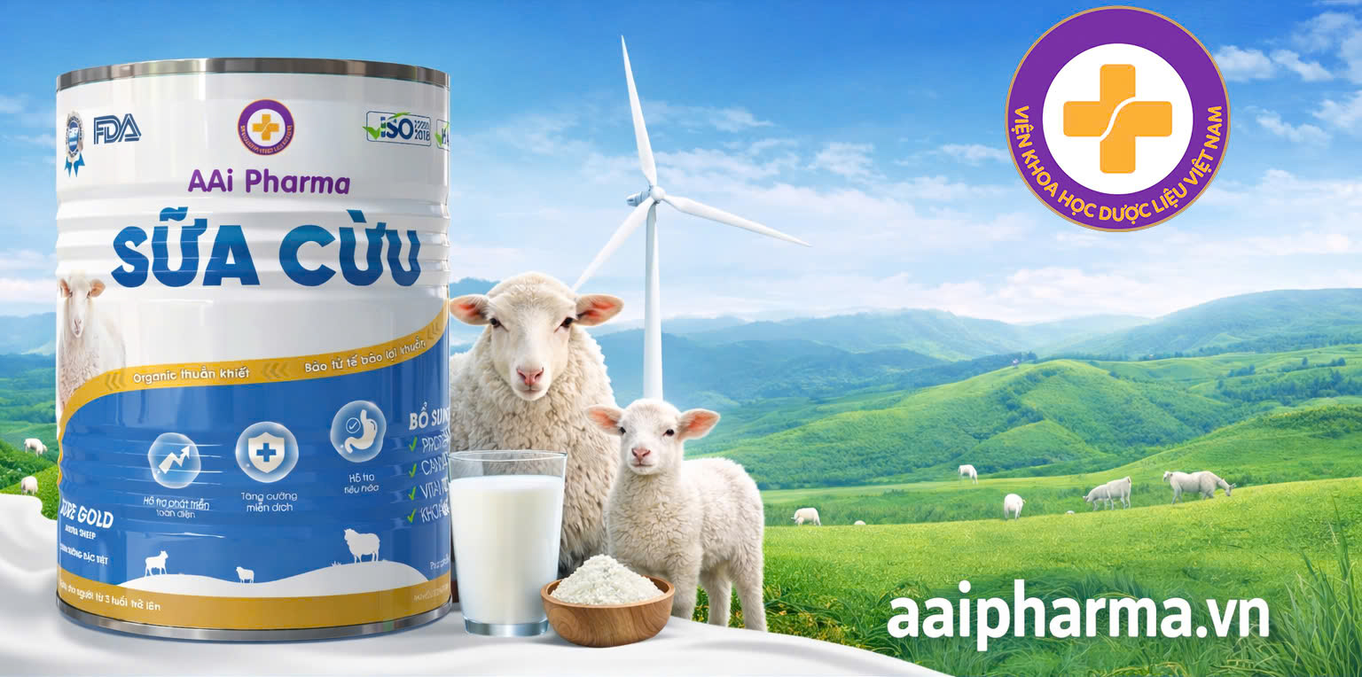 ảnh sữa cừu aaipharma