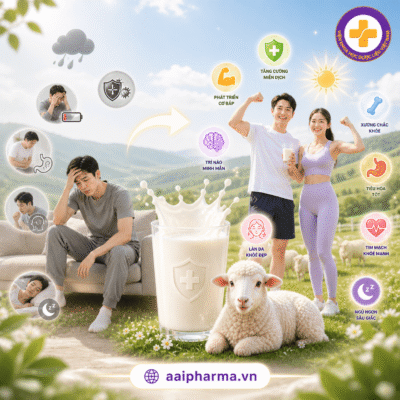 sữa cừu ngon
