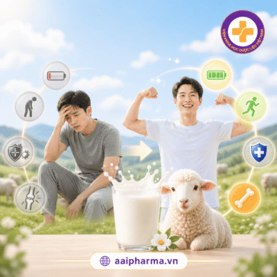 Sữa Cừu AAiPharma – Giải Pháp Dinh Dưỡng Cao Cấp Cho Cả Gia Đình