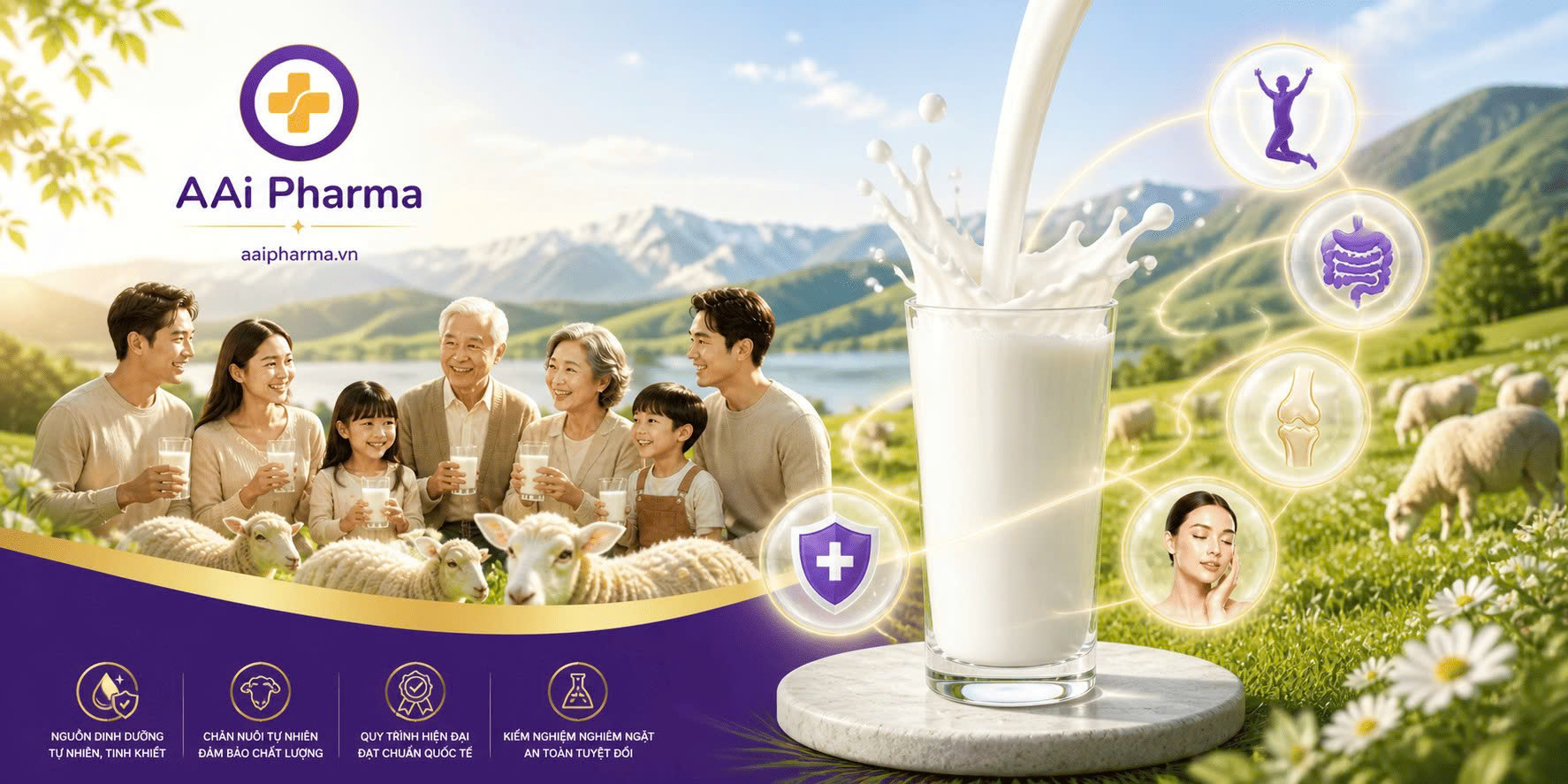 ảnh sữa cừu aaipharma