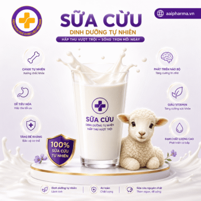 Sữa Cừu AAiPharma – Bí Quyết Dinh Dưỡng Được Nhiều Gia Đình Tin Chọn