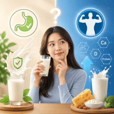 Một ly sữa mỗi ngày: nên chọn loại dễ tiêu hay nhiều chất cho sức khỏe tối ưu?